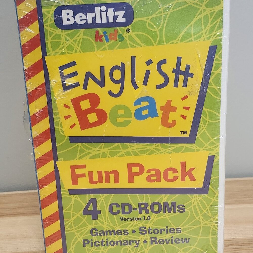 Berlitz Kids English Beat Fun Pack 4 CD-Roms Version 1.0